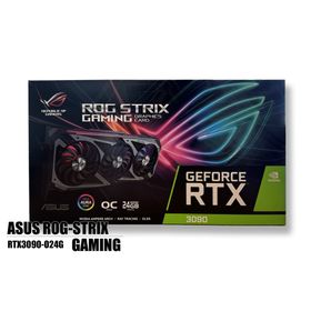 エイスース(ASUS)の【中古】ASUS グラフィックボード ROG-STRIX-RTX3090(PCパーツ)