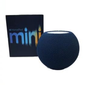 Apple Home pod mini MJ2C3J/A ブルー【中古】