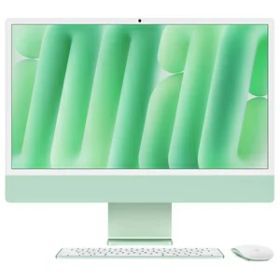 Apple iMac 24インチ M4チップ 8コア 256GB 16GBメモリ MWUE3J/A [グリーン]【お取り寄せ ※1ヶ月から2ヶ月見込み】