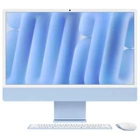 Apple iMac 24インチ M4チップ 8コア 256GB 16GBメモリ MWUF3J/A [ブルー]【お取り寄せ ※1ヶ月から2ヶ月見込み】