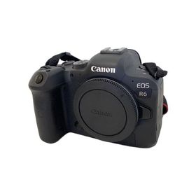 CANON◆ミラーレスカメラ/デジタル一眼カメラ/EOS R6ボディ/黒物家電/デジカメ/キャノン/黒