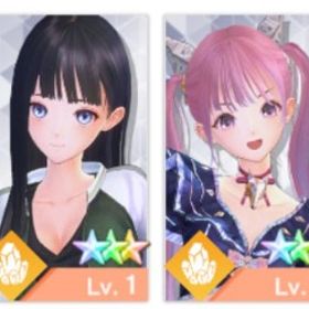 神⭐️星3×4体_トレ由紀子、菜々花、彩未、トレ美岐、人権SR | BLUE REFLECTION SUN(ブルリフ燦)のアカウントデータ、RMTの販売・買取一覧