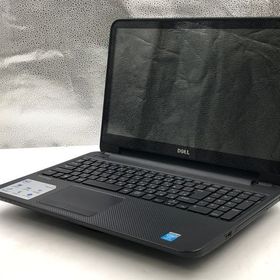 【ポイント3倍】DELL / Inspiron 15-3537 / ノートPC / HDD 500GB / 第4世代Core i5 / グラフィックボード Intel Corporation Haswell-ULT Integrated Graphics Controller 64MB / メモリ6GB / WEBカメラ有 / OS無 【中古品】