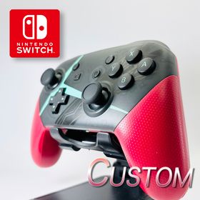 ニンテンドースイッチ(Nintendo Switch)の【シェル新品】純正プロコン カスタム （ゼノブレイド）(家庭用ゲーム機本体)