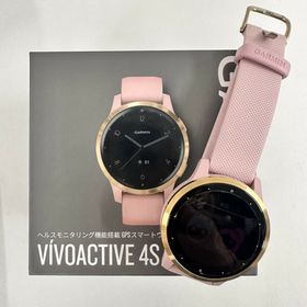 ガーミン(GARMIN)の【美品】GARMIN ガーミン ヘルスモニタリング機能搭載 GPSスマートウォッチ vivoactive 4S(腕時計)