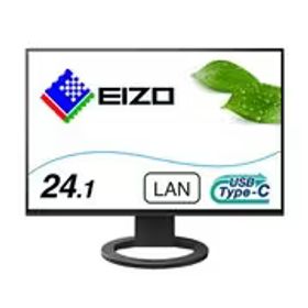 EIZO エイゾー 液晶モニター/FlexScan/24.1型/WUXGA(1920×1200)/IPSパネル/アンチグレア/フレームレスモニター/疲れ目軽減 ブラック EV2495-BK
