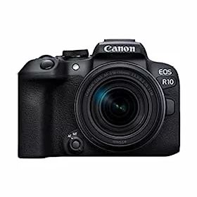 【中古】Canon キヤノン ミラーレス一眼カメラ EOS R10 RF-S18-150mm F3.5-6.3 はSTMレンズキット 24.2万画素 4K動画 DIGIC Xイメージプロセッサー 高速