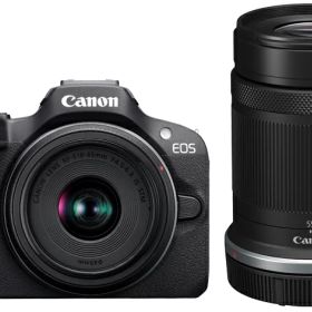 キヤノン CANON キャノン EOSR100-WZK ミラーレスカメラ EOS R100・ダブルズームキット(6052C021) 取り寄せ商品