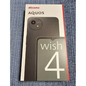 シャープ(SHARP)のAQUOS wish4 SH-52E ブラックドコモ 本体 新品未開封未通電(スマートフォン本体)