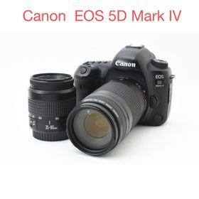 キヤノン(Canon)のフルサイズ/Canon EOS 5D Mark IV標準&望遠ダブルレンズセット(デジタル一眼)