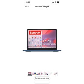 Lenovo 12.2型 Chromebook グーグル クロームブック(ノートPC)