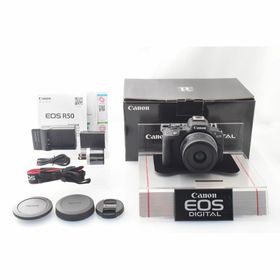 ■ほぼ新品■ CANON EOS R50 標準ズームレンズキット(ミラーレス一眼)