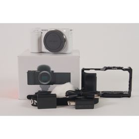 ソニー(SONY)のSONY VLOGCAM ボディ ホワイト ZV-E10(W)(ミラーレス一眼)
