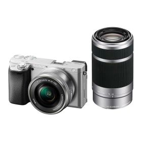 《新品》SONY (ソニー) α6400 ダブルズームレンズキット ILCE-6400Y S シルバー【在庫限り（生産完了品）】[ ミラーレス一眼カメラ | デジタル一眼カメラ | デジタルカメラ ]【KK9N0D18P】
