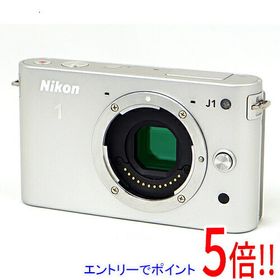 【エントリーでポイント5倍！12/19 20：00-12/26 01.59まで！】【中古】Nikon 一眼 1 J1 ボディ シルバー