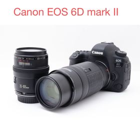 キヤノン(Canon)のフルサイズ/Canon EOS 6D mark II標準&望遠ダブルレンズセット(デジタル一眼)