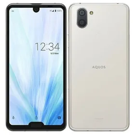 アクオス(AQUOS)のAQUOS ｒ３ プラチナム ホワイト(スマートフォン本体)