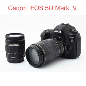 キヤノン(Canon)のフルサイズ/Canon EOS 5D Mark IV標準&望遠ダブルレンズセット(デジタル一眼)
