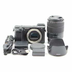 ソニー(SONY)の■シャッター数7901枚！極上品■ SONY α6400 ミラーレス一眼カメラ(ミラーレス一眼)