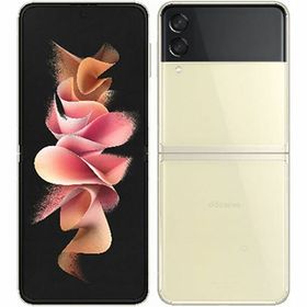 Galaxy - 【新品未使用品】GALAXY Zflip3 クリーム SCG12 中古】SAMSUNG au 【SIMフリー】 Galaxy Z Flip3 5G クリーム