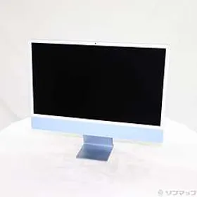 〔展示品〕 iMac 24-inch Late-2023 MQRQ3J／A Apple M3 8コアCPU_10コアGPU 8GB SSD256GB ブルー 〔macOS v14.7.1〕 ［Apple M3 (8コアCPU/10コアGPU)／8GB／SSD256GB／オンボード／24インチワイド／macOSv14.7.1］〔展示品〕 iMac 24-inch Late-2023 MQRQ3J／A Apple M3 8コアCPU_10コアGPU 8GB SSD256GB ブルー 〔macOS v14.7.1〕 ［Apple M3 (8コアCPU/10コアGPU)／8GB／SSD256GB／オンボード／24インチワイド／macOSv14.7.1］