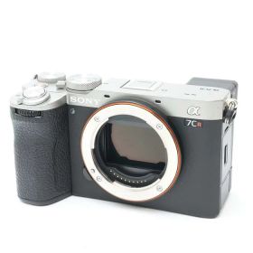 【中古】 《並品》 SONY α7C R ボディ ILCE-7CR S シルバー 【ファインダーカバー部品交換/各部点検済】 [ デジタルカメラ ]
