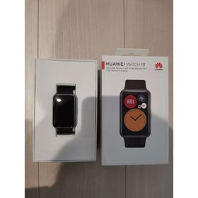 ファーウェイ(HUAWEI)のHUAWEI WATCH FIT グラファイトブラック(腕時計(デジタル))