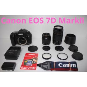 キヤノン(Canon)のキャノン☆Canon EOS 7D Mark II標準&望遠&ダブルレンズセット(デジタル一眼)