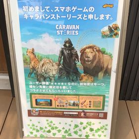 キャラバンストーリーズ 動物園 コラボ しろとり動物園 キャラスト elc