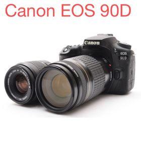 キヤノン(Canon)のWi-Fi/動画/Canon EOS 90D標準&望遠レンズセット (デジタル一眼)