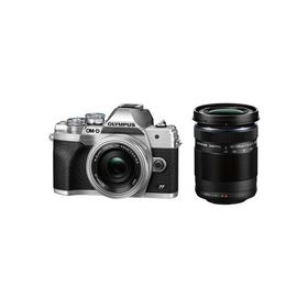 オリンパス OM-D E-M10 Mark IV EZダブルズームキット [シルバー] OLYMPUS ミラーレス一眼カメラ