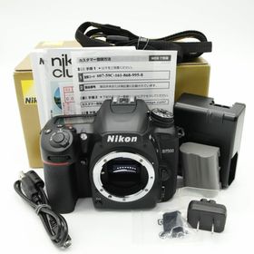 ニコン(Nikon)の【シャッター回数466回】■ほぼ新品■D7500 ボディ ブラック(デジタル一眼)