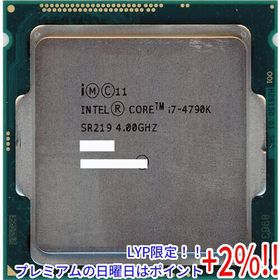 【いつでも+1％！5のつく日と日曜日は+2%！】【爆買】【中古】Core i7 4790K 4GHz LGA1150 SR219