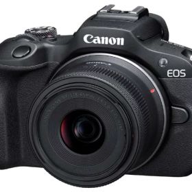 【中古】Canon キヤノン EOS R100 RF-S18-45 IS STMレンズキット