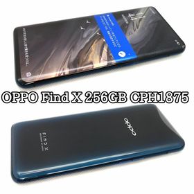 オッポ(OPPO)の#175 ワケアリ！国内版正規SIMフリー OPPO Find X 256GB(スマートフォン本体)