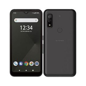 【送料無料】未使用品 白ロム SIMフリー au FUJITSU arrows We FCG01 ブラック 富士通※本体のみ外箱含み付属品はありません※