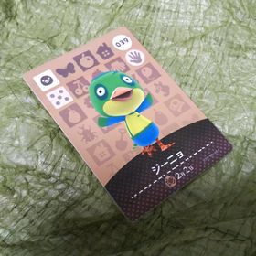 A383『どうぶつの森ａｍｉｉｂｏカード ０３９ ジーニョ』(シングルカード)