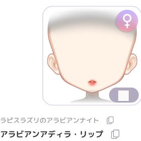 アラビアンディラ・リップ ※ラス1※ | ピュアニスタのアイテム、RMTの販売・買取一覧
