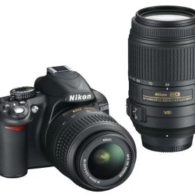 【中古】Nikon ニコン D3100 ダブルズームキット