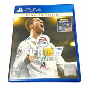 プレイステーション4(PlayStation4)のNo.P418【印刷物付き！】FIFA18 ロナウドエディション PS4ソフト(家庭用ゲームソフト)
