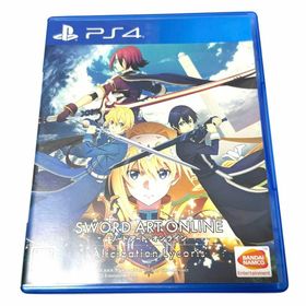 プレイステーション4(PlayStation4)のNo.P424【印刷物付き！】ソードアート・オンライン アリシゼーションリコリス(家庭用ゲームソフト)