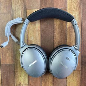 ボーズ(BOSE)のBose QuietComfort 35 ワイヤレスヘッドホン シルバー(ヘッドフォン/イヤフォン)