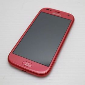 フジツウ(富士通)の超美品 F-42A らくらくスマートフォン ピンク M000(スマートフォン本体)