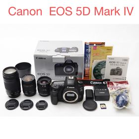 キヤノン(Canon)の保証付き/Canon EOS 5D Mark IVトリプルレンズセット(デジタル一眼)