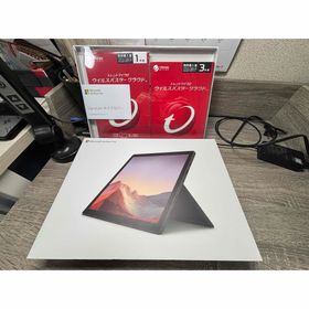 マイクロソフト(Microsoft)のMicrosoft Surface Pro 7 ブラック(タブレット)