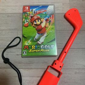 ニンテンドースイッチ(Nintendo Switch)のマリオゴルフ スーパーラッシュ Switch グリップ付(家庭用ゲームソフト)