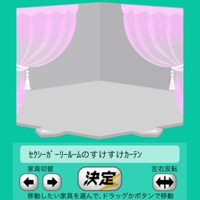 セクシーガーリールームのすけすけカーテン | スペースデブリーズのアイテム、RMTの販売・買取一覧