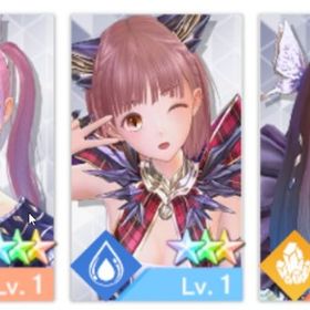 星3×3キャラ 菜々花、彩未、かんな | BLUE REFLECTION SUN(ブルリフ燦)のアカウントデータ、RMTの販売・買取一覧