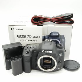 キヤノン(Canon)の【シャッター回数8080回】■ほぼ新品■EOS 7D Mark IIボディ(デジタル一眼)