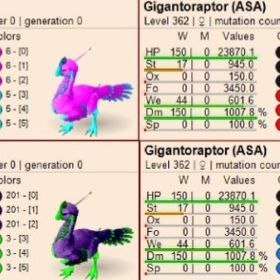 公式pve 【1こ300円】最新ステータス🌟ギガントラプトル | ARK Survival Evolvedのアカウントデータ、RMTの販売・買取一覧